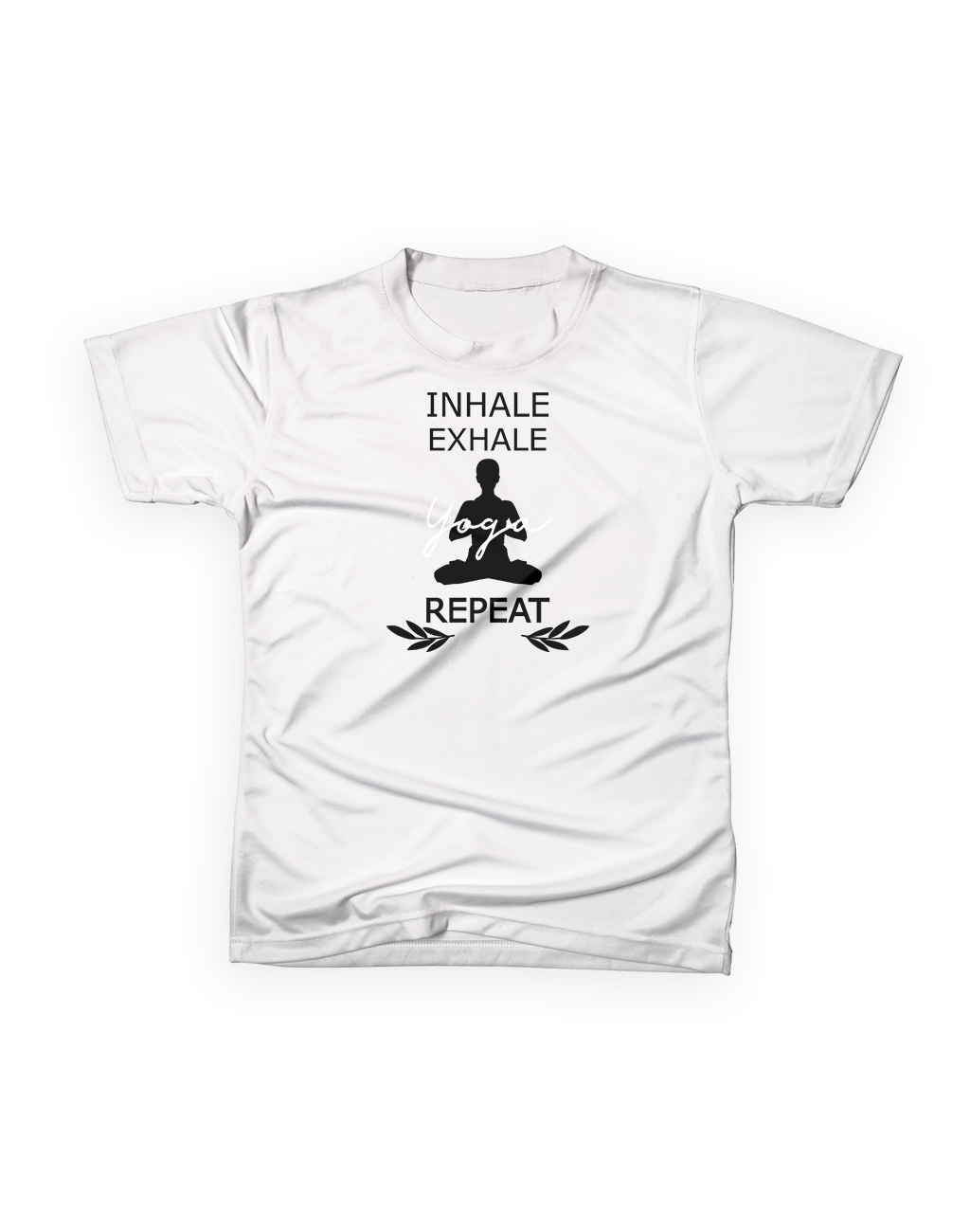 Inhale exhale yoga repeat T-shirt