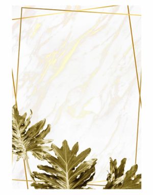 Gold-Philodendron-xanadu-welcome-board
