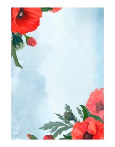 Poppy-Spring-welcome-board