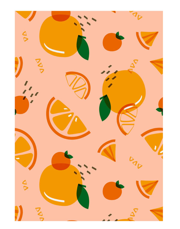 Tropical-orange-welcome-board