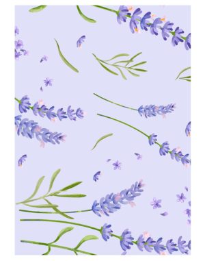 lavender-flower-welcome-board
