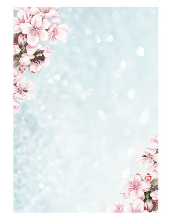 Bee-and-Cherry-blossom-welcome-board