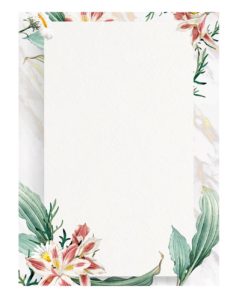Blank-floral-rectangle