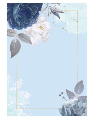 Blue-roses-themed-card