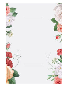 Flower-wedding-invitation