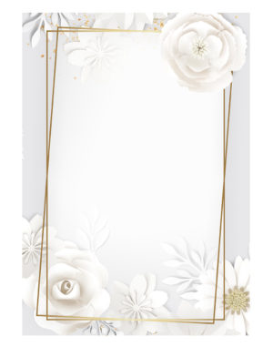 White-paper-craft-flower