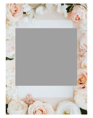 Blank-card-on-flowers-selfie-frame