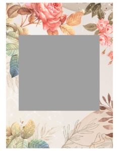 Flower-background-selfie-frame