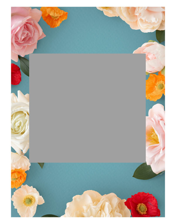 Pastel-flowers-on-blue-selfie-frame