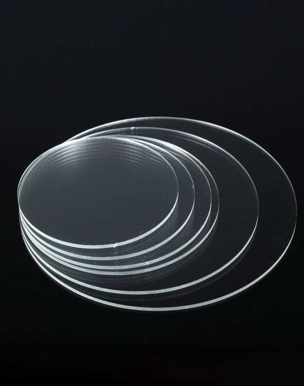 Acrylic Cake Disc Combo Kit - 2 Circles Each Size (0.12 inch thick) wi -  ecodesign-us