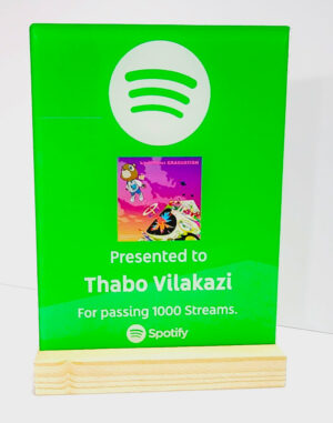 Spotify-Plaque
